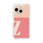 スリムプロテクションケース［ オリジナル - initial two tone - Z pink ］