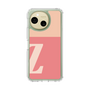 スリムプロテクションケース［ オリジナル - initial two tone - Z pink ］