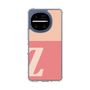スリムプロテクションケース［ オリジナル - initial two tone - Z pink ］
