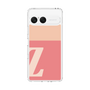 スリムプロテクションケース［ オリジナル - initial two tone - Z pink ］