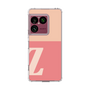 スリムプロテクションケース［ オリジナル - initial two tone - Z pink ］