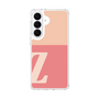 スリムプロテクションケース［ オリジナル - initial two tone - Z pink ］