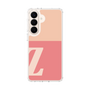 スリムプロテクションケース［ オリジナル - initial two tone - Z pink ］