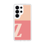 スリムプロテクションケース［ オリジナル - initial two tone - Z pink ］