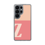 スリムプロテクションケース［ オリジナル - initial two tone - Z pink ］