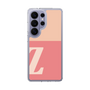 スリムプロテクションケース［ オリジナル - initial two tone - Z pink ］