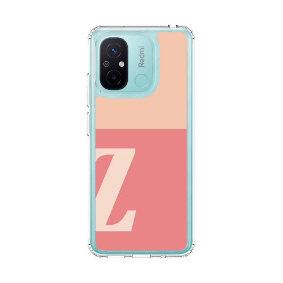 スリムプロテクションケース［ オリジナル - initial two tone - Z pink ］