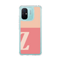 スリムプロテクションケース［ オリジナル - initial two tone - Z pink ］