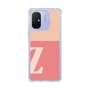 スリムプロテクションケース［ オリジナル - initial two tone - Z pink ］