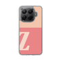 スリムプロテクションケース［ オリジナル - initial two tone - Z pink ］