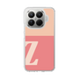 スリムプロテクションケース［ オリジナル - initial two tone - Z pink ］