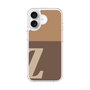 スリムプロテクションケース［ オリジナル - initial two tone - Z brown ］