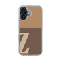 スリムプロテクションケース［ オリジナル - initial two tone - Z brown ］