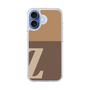 スリムプロテクションケース［ オリジナル - initial two tone - Z brown ］