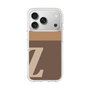 スリムプロテクションケース［ オリジナル - initial two tone - Z brown ］