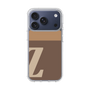 スリムプロテクションケース［ オリジナル - initial two tone - Z brown ］