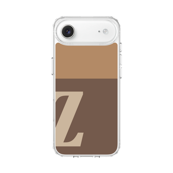 スリムプロテクションケース［ オリジナル - initial two tone - Z brown ］