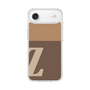 スリムプロテクションケース［ オリジナル - initial two tone - Z brown ］