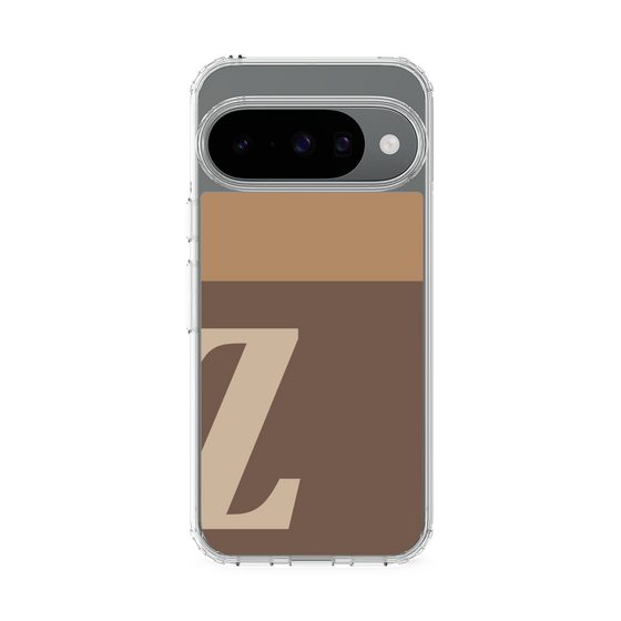 スリムプロテクションケース［ オリジナル - initial two tone - Z brown ］