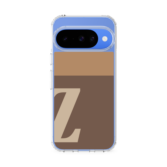スリムプロテクションケース［ オリジナル - initial two tone - Z brown ］