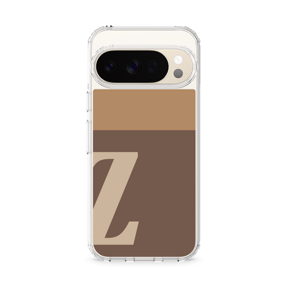 スリムプロテクションケース［ オリジナル - initial two tone - Z brown ］