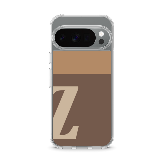 スリムプロテクションケース［ オリジナル - initial two tone - Z brown ］
