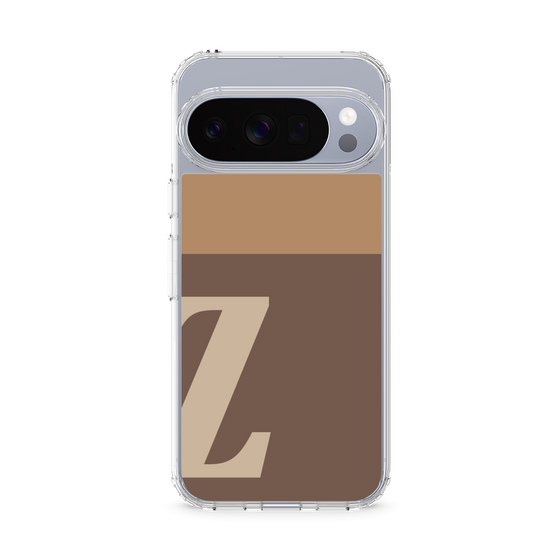 スリムプロテクションケース［ オリジナル - initial two tone - Z brown ］