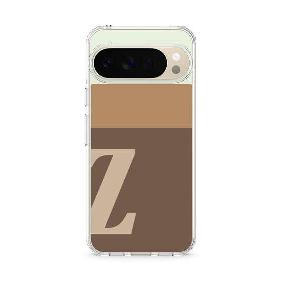 スリムプロテクションケース［ オリジナル - initial two tone - Z brown ］
