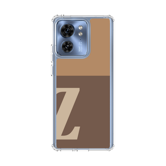 スリムプロテクションケース［ オリジナル - initial two tone - Z brown ］
