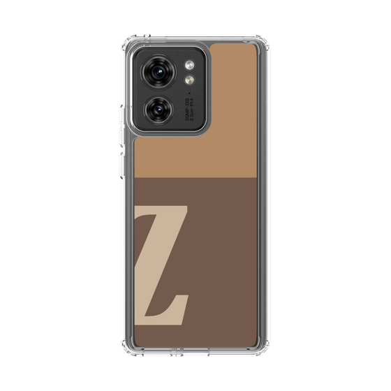 スリムプロテクションケース［ オリジナル - initial two tone - Z brown ］