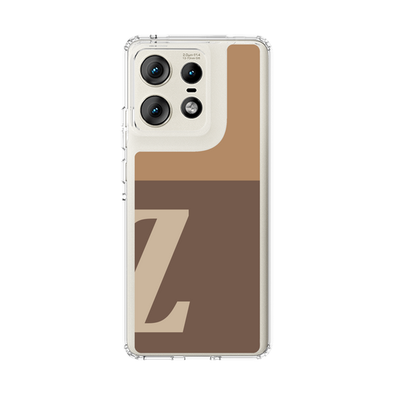 スリムプロテクションケース［ オリジナル - initial two tone - Z brown ］