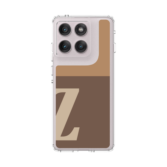 スリムプロテクションケース［ オリジナル - initial two tone - Z brown ］