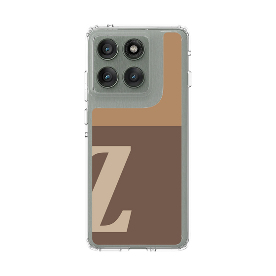 スリムプロテクションケース［ オリジナル - initial two tone - Z brown ］