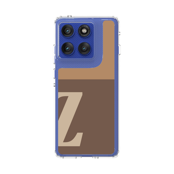 スリムプロテクションケース［ オリジナル - initial two tone - Z brown ］