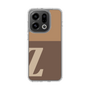 スリムプロテクションケース［ オリジナル - initial two tone - Z brown ］