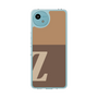 スリムプロテクションケース［ オリジナル - initial two tone - Z brown ］
