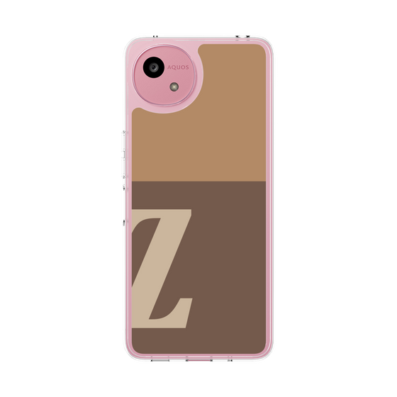 スリムプロテクションケース［ オリジナル - initial two tone - Z brown ］