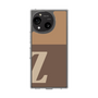 スリムプロテクションケース［ オリジナル - initial two tone - Z brown ］