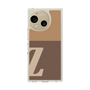 スリムプロテクションケース［ オリジナル - initial two tone - Z brown ］
