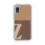スリムプロテクションケース［ オリジナル - initial two tone - Z brown ］