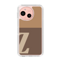 スリムプロテクションケース［ オリジナル - initial two tone - Z brown ］