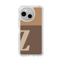 スリムプロテクションケース［ オリジナル - initial two tone - Z brown ］