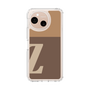 スリムプロテクションケース［ オリジナル - initial two tone - Z brown ］