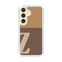 スリムプロテクションケース［ オリジナル - initial two tone - Z brown ］