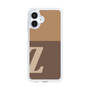 スリムプロテクションケース［ オリジナル - initial two tone - Z brown ］