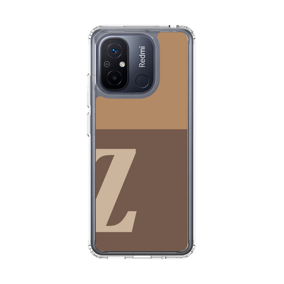 スリムプロテクションケース［ オリジナル - initial two tone - Z brown ］