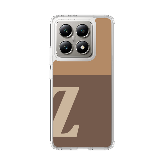 スリムプロテクションケース［ オリジナル - initial two tone - Z brown ］