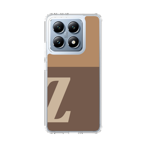 スリムプロテクションケース［ オリジナル - initial two tone - Z brown ］