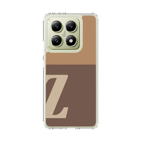 スリムプロテクションケース［ オリジナル - initial two tone - Z brown ］