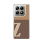 スリムプロテクションケース［ オリジナル - initial two tone - Z brown ］